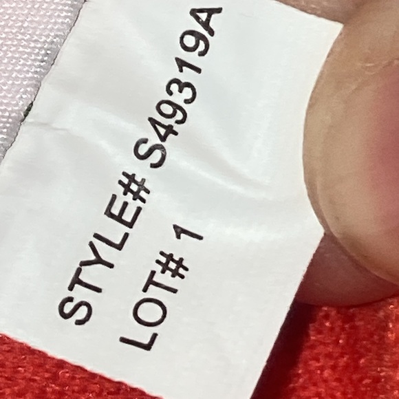 Kate Spade One Piece Orange twist top strapless S/M - Picture 11 of 11